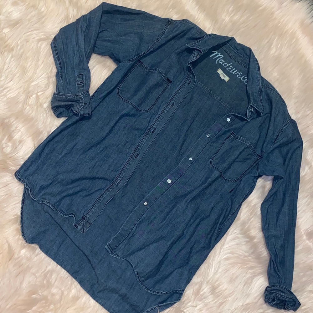 Madewell Denim Top